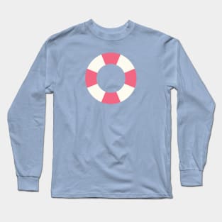 Pool Float Tube Long Sleeve T-Shirt